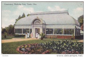 TOLEDO, Ohio, 1900-1910´s; Conservatory, Walbridge Park