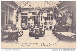 France Paris Hall de l'Hotel Du Tibre 1912
