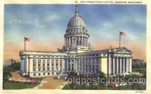 Madison, Wisconsin, Wi, USA State Capitol Unused 