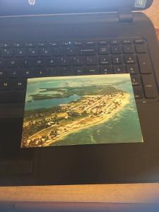 Vintage Postcard: Belize, Aerial View