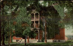 East Greenwich RI Academy Bldg c1910 Postcard