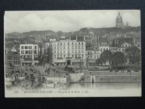 France Boulogne sur Mer VUE PRISE DE LA GARE c1905 UB Postcard by Levy LL318