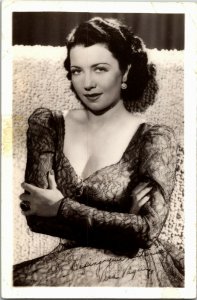 RPPC Actress Barbara Jo Allen aka Vera Vague Disney Voice Actor Vtg Postcard A53 