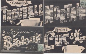 SOUVENIR DE France 94 Vintage Postcards mostly pre-1940 (L5739)