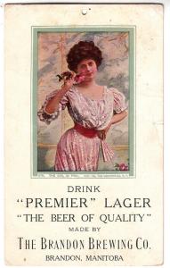 Drink Premiem Lager / Brandon Brewing Co