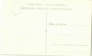 malay malaysia, PENANG, Peel Avenue (1940s) RPPC Postcard