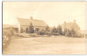 North Haven, Maine RPPC LAMONT'S COTTAGE Knox County 1910s Vintage Postcard
