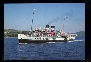 FE3635 - Paddle Steamer - Waverley , built 1946 - postcard