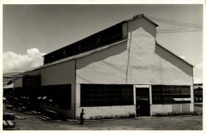 dominican republic, BARAHONA, Batey Carpenter Shop (1940s) RPPC Postcard