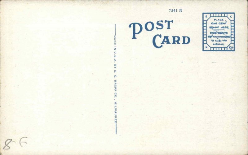 Vintage Postcard PORT ARTHUR TEXAS TX Masonic Temple MASONS FRATERNAL