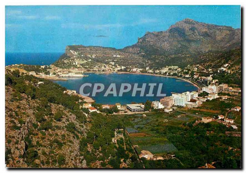 Modern Postcard del Puerto Soller Mallorca
