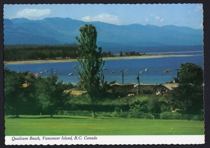 British Columbia ~ View of Qualicum Beach VANCOUVER ISLAND - Cont'l 1980s-1990s