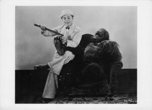 Bobbie Bernon in Christie Comedy 1919 Film Gorilla Photo Postcard