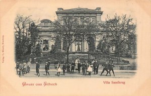 HAMBURG GERMANY~EILBECK ~ VILLA SANDKRUG~1900s V MONCH PHOTO POSTCARD