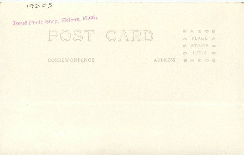 1930s Helena Montana Mt. St. Charles College Jornd Photo RPPC Postcard 25-7976