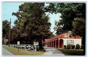 Somerset Pennsylvania PA Postcard Deaner's Village Motel Exterior Roadside c1960