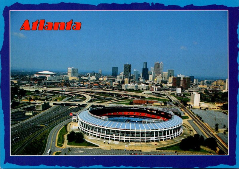 Georgia Atlanta Showing Atlanta Fulton County Stadium