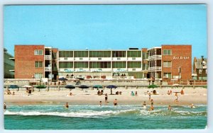 OCEAN CITY, Maryland MD ~ Roadside SEA SCAPE MOTEL 1969  Postcard