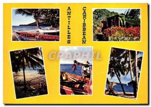 Postcard Modern Caribbean Antilles