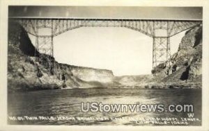 Real Photo - Jerome Bridge - Twin Falls, Idaho ID