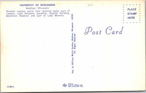 Postcard SCHOOL SCENE Madison Wisconsin WI AM4936