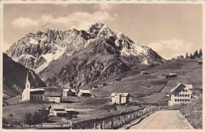 Austria Hirschegg mit Widderstein Real Photo