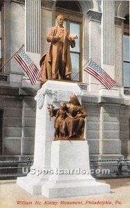 William McKinley Monument - Philadelphia, Pennsylvania PA  