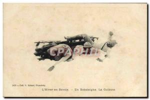 Old Postcard of Sports Ski & # 39hiver L & # 39hiver Savoie In bobsleigh The ...