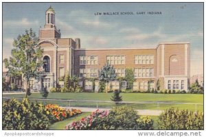 Indiana Gary Lew Wallace School