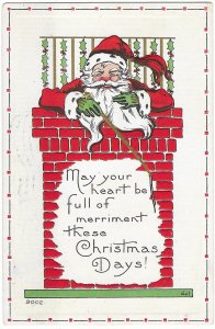 May Your Heart be Full of Merriment These Christmas Days!  1913