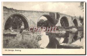 Old Postcard Old Bridge Stirling