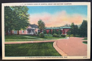 Vintage Postcard 1930-1945 U.S. Veterans Home, Mountain Home, Tennessee (TN)