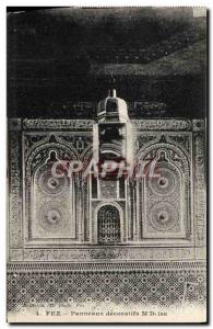 Postcard Old Fez panels Decoralife M Driss