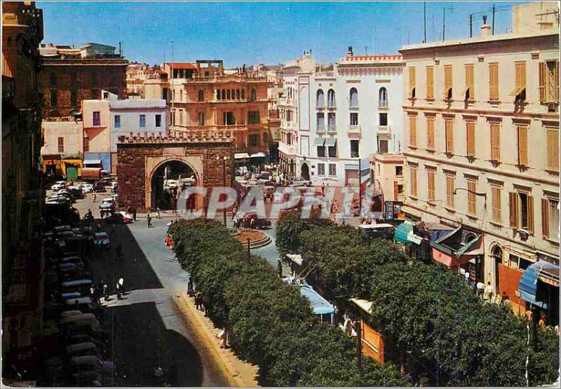 Modern Postcard Tunis Porte de France