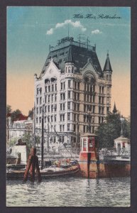 Vintage Postcard Netherlands Rotterdam White House