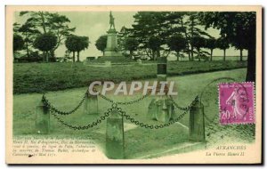 Postcard Old Stone Avranches Henry II