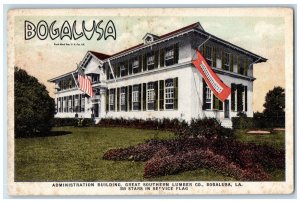 c1940's Administration Building Great Southern Lumber Co Bogalusa LA Postcard