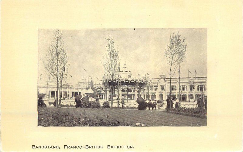 Postcard exhibitions Bandstand Franco-British Exhibition