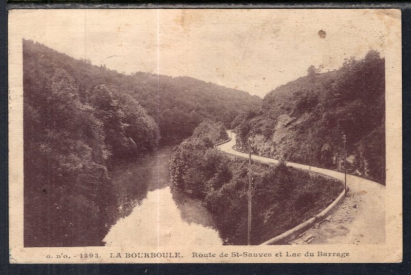 Route de St Savuves et Lac du Barrage,France BIN