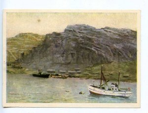 260494 RUSSIA NORTH Bogomolets bay Oscar 1966 year postcard