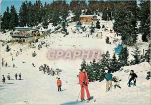 Postcard Modern Parnassos Winter Sports Center