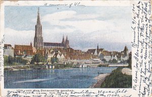 Germany Ulm von der Donauseite gesehen