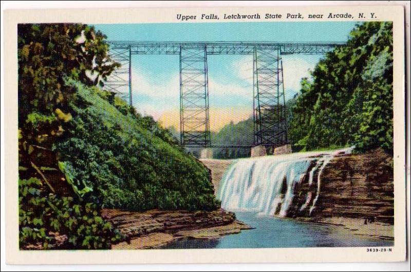 Upper Falls, Letchworth State Park, Arcade NY