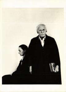 CPM AN11 Georgia O'Keeffe and Alfred Stieglitz 1942 ARNOLD NEWMAN (d1102)