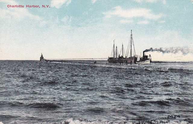 Harbor on Lake Ontario - Charlotte, Rochester, New York - DB