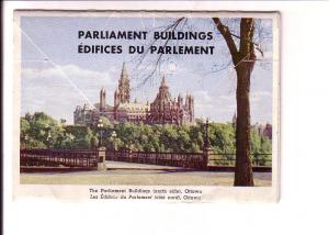 Souvenir Folder, Ottawa  Ontario, 10 Views Mostly Interiors