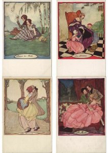 RIE CRAMER ILLUSTRATEUR Mostly CHILDREN, COLLECTION OF 200 CPA (L3745)