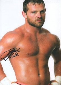Jamie Noble WWE Wrestling Giant 12x8 Hand Signed Photo