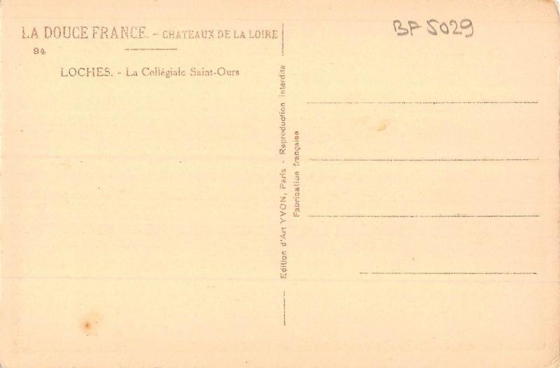 BF5029 loches la collegiale saint ours france     France