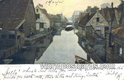 Lange Bleekersloot Amsterdam Netherlands 1905 